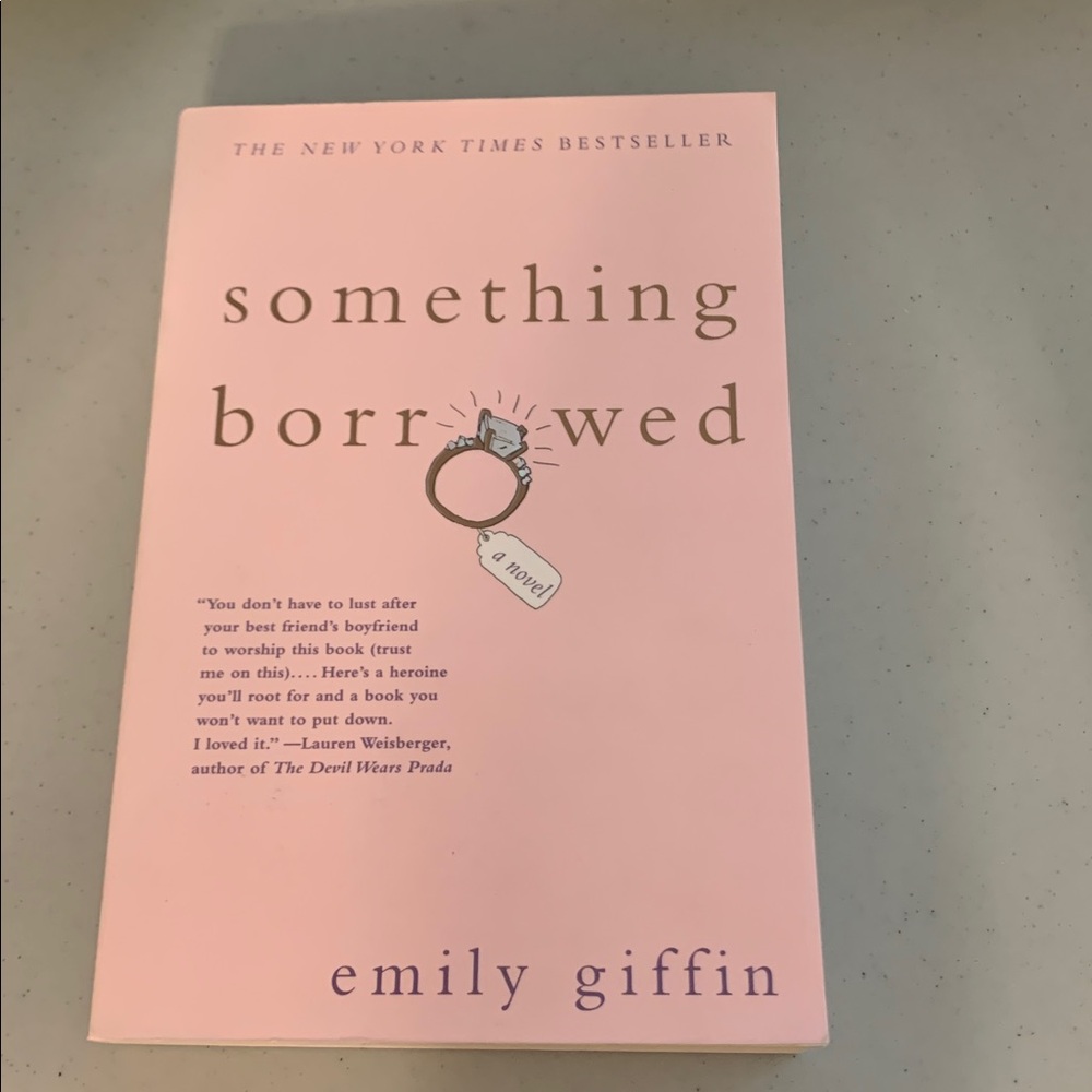 Something Borrowed by Emily Giffin Book